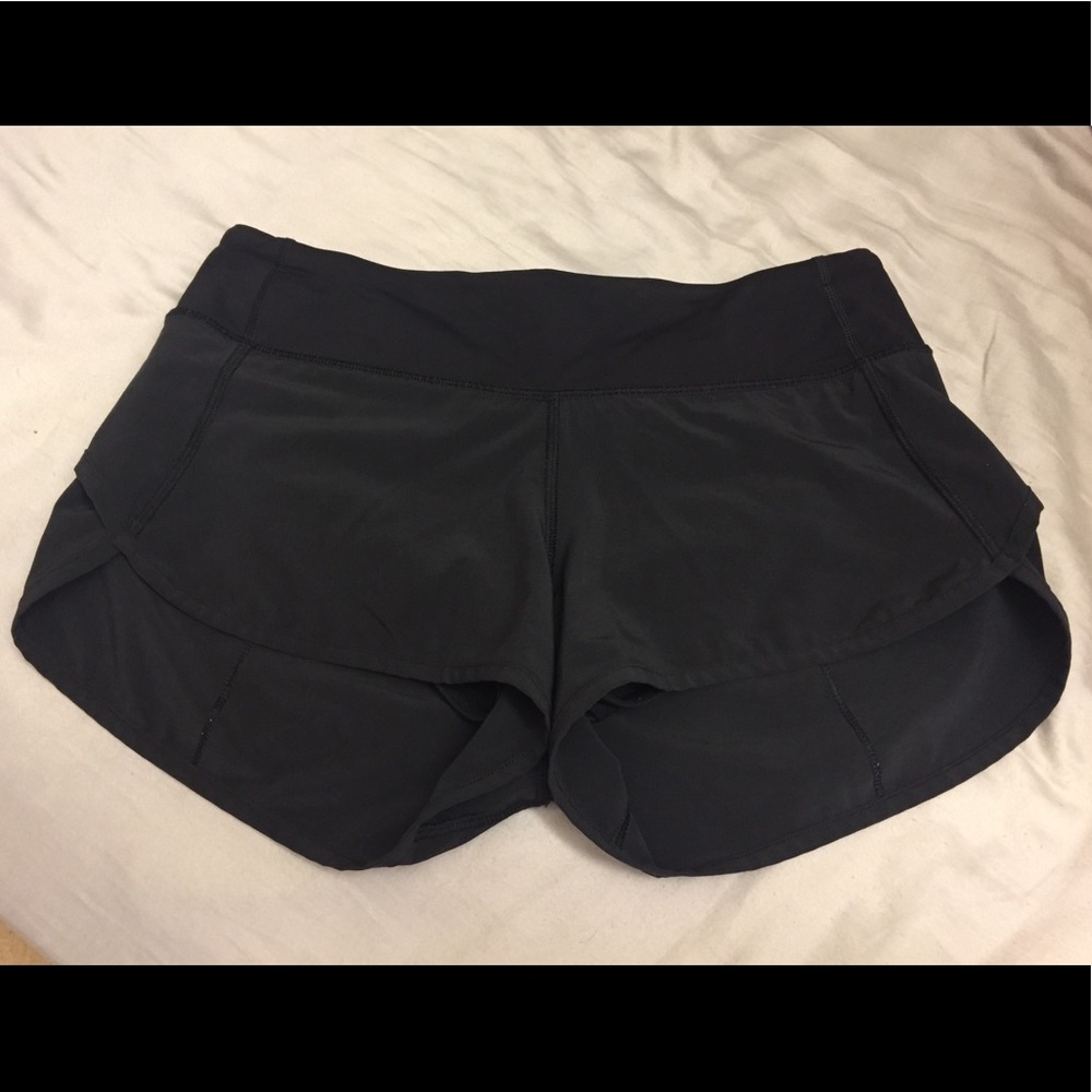 Lululemon speed shorts